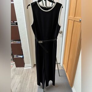 NWT Karl Lagerfeld Black Jumpsuit